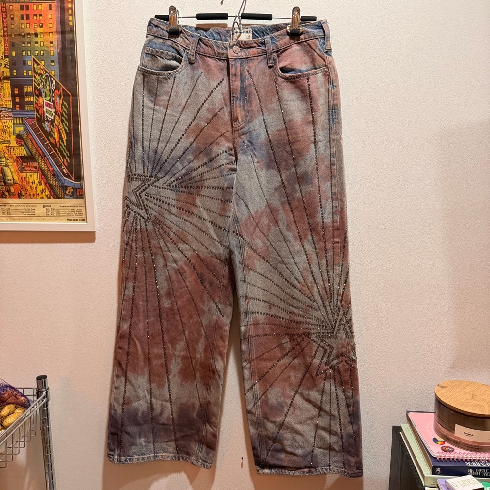 We The Free Denim with Blue and Pink Hues